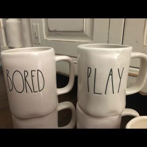 Authentic Rae Dunn 2 piece mugs